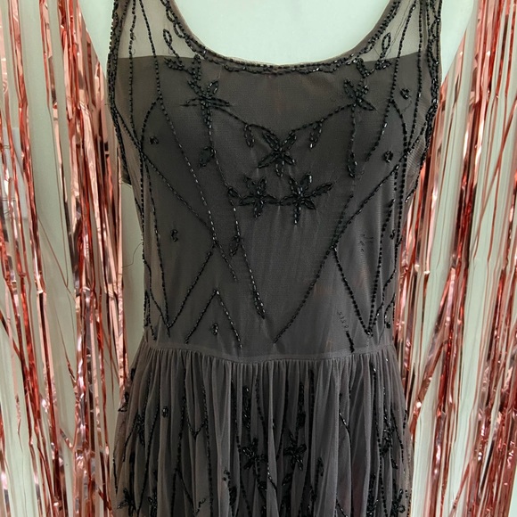 Free People, beaded, cocktail dress!
